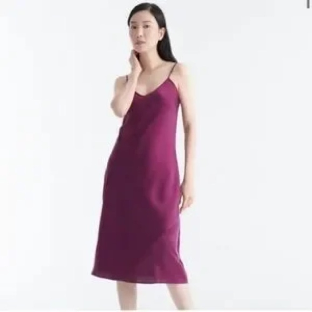 Knix x TBP Papaya Slip Dress- Dark Amethyst